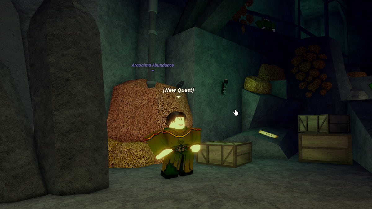 Le PNJ Eldran à Fisch