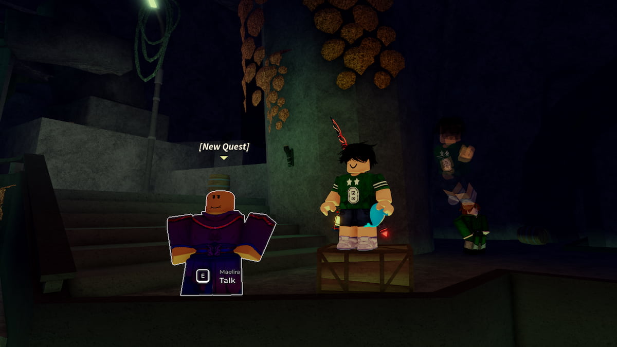 Le PNJ Maelira à Fisch