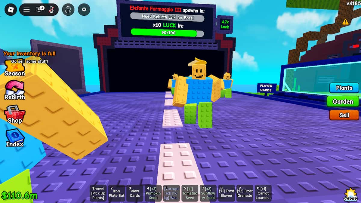 Plantes contre vagues d'invasion de Brainrot