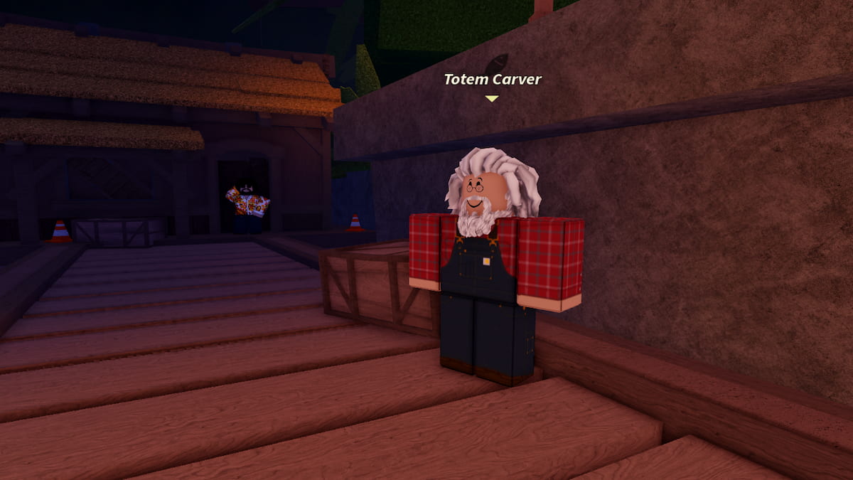 Le PNJ Totem Craver à Fisch