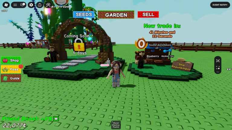 Guide complet de l’événement Grow A Garden Trading