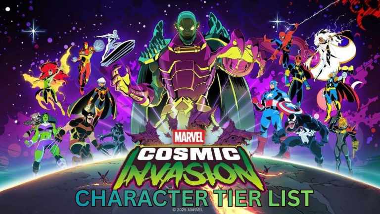 Liste des niveaux des personnages de Marvel Cosmic Invasion et meilleures équipes [RELEASE]