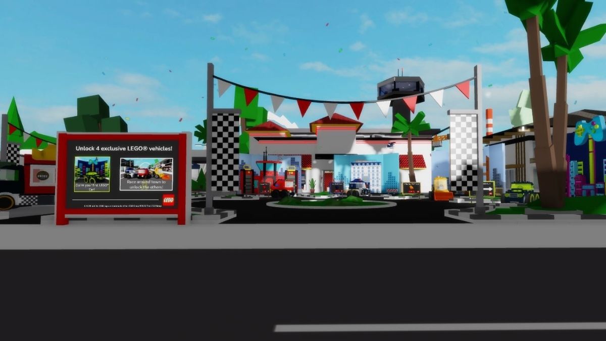 La place de l'événement LEGO