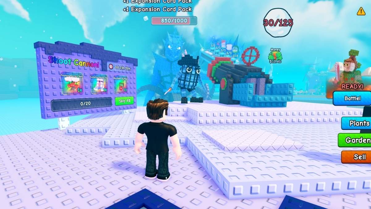 Récompenses de l’événement Ice Boss dans Plants Vs Brainrots