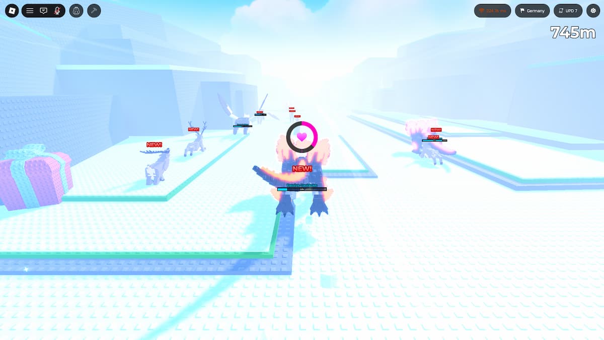 Biome de Noël dans Élever des animaux