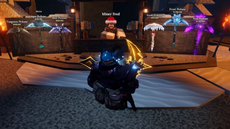 Toutes les statistiques des pioches de Forge Island 3 [Frostpire Expanse Winter UPD]