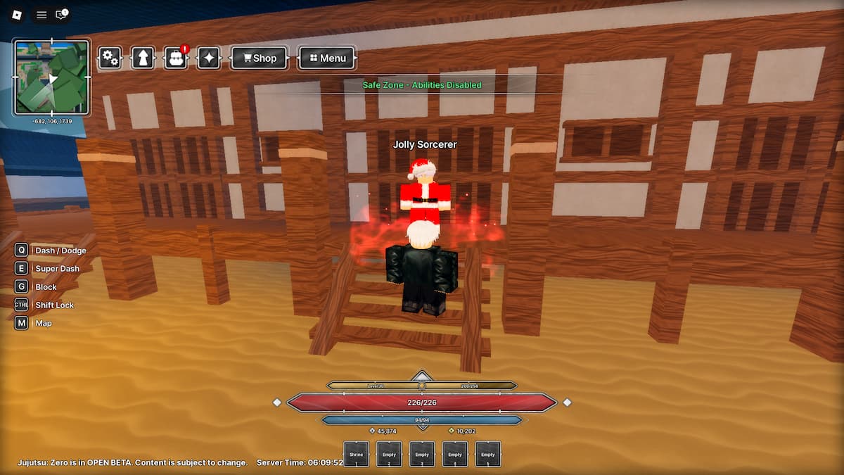 Sorcier joyeux dans Jujutsu Zero