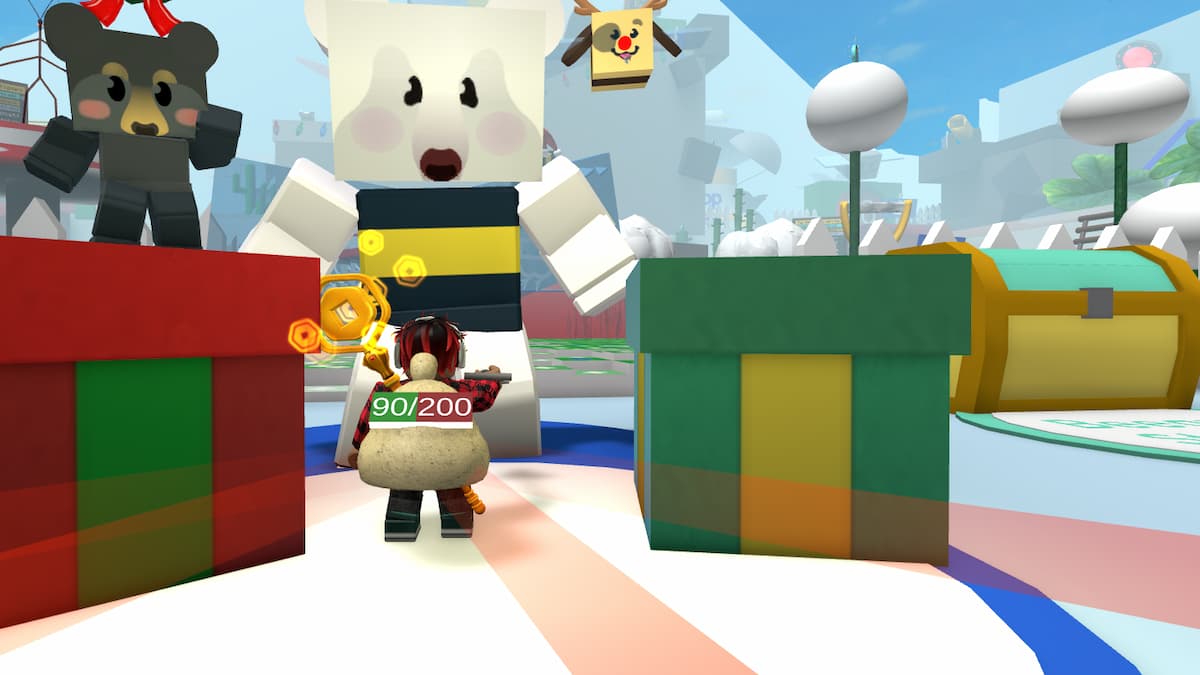 L'abeille ourse dans Bee Swarm Simulator