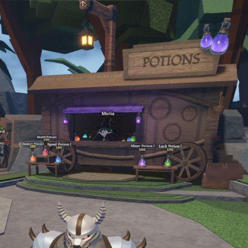 Boutique de potions de Maria