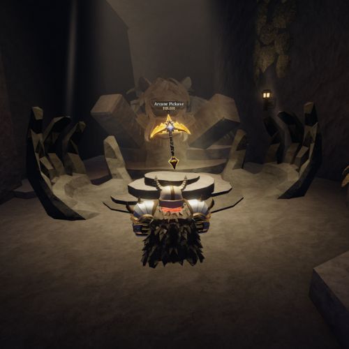 Comment obtenir la pioche arcanique dans la forge