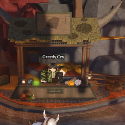 Vendeur gourmand Cey