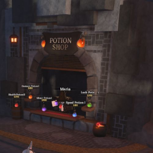 Boutique de potions de Maria
