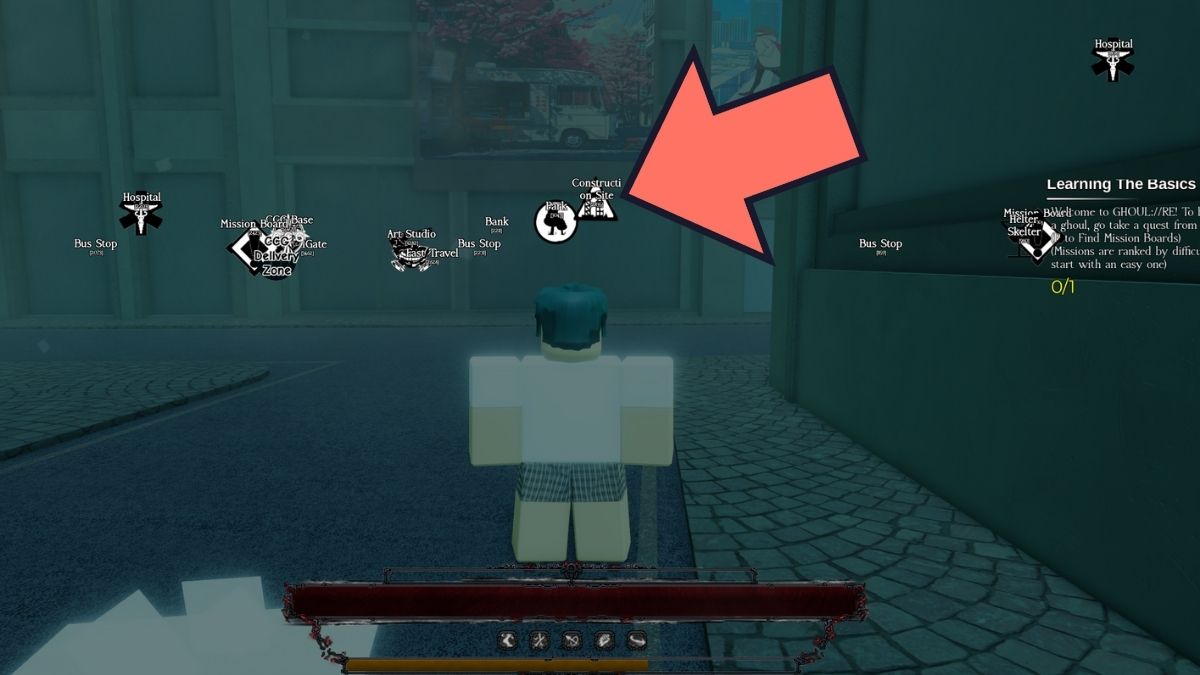 Chantier de construction à GHOUL RE