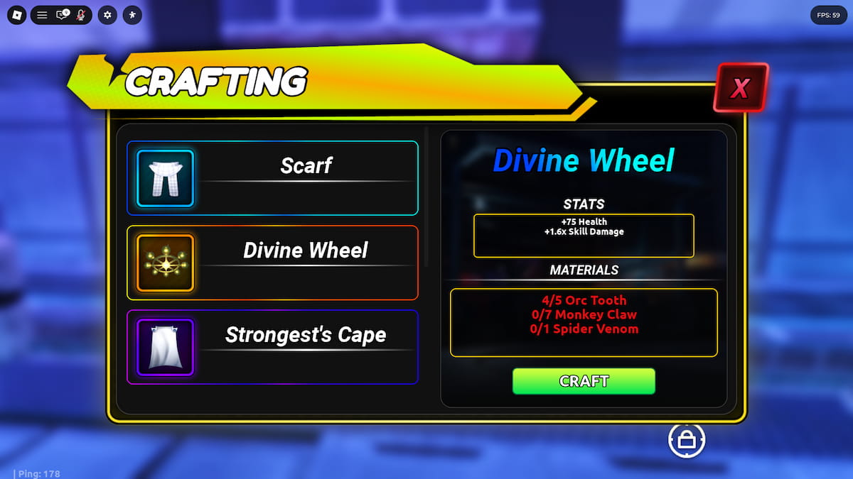 Matériel de quête finale d’anime