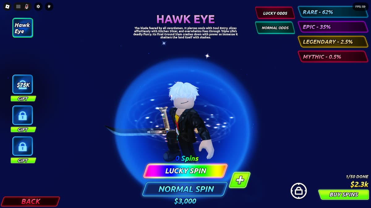 Armes de la quête finale de l'anime