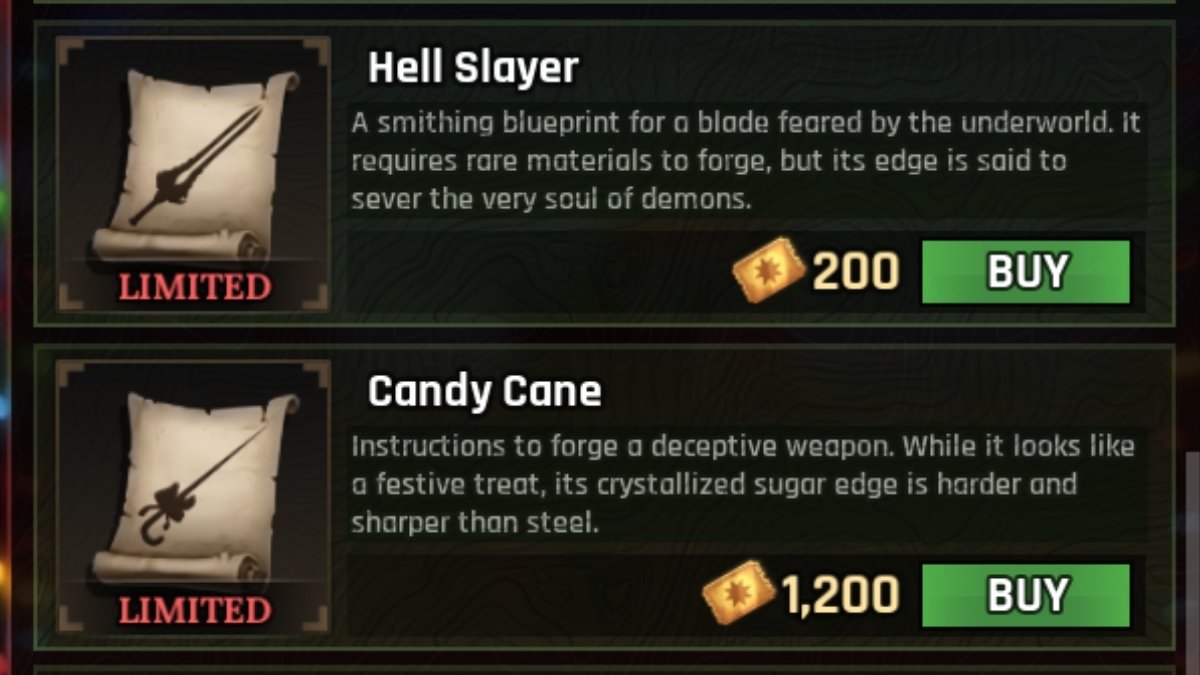 Comment débloquer les recettes manquantes d’épée droite dans The Forge