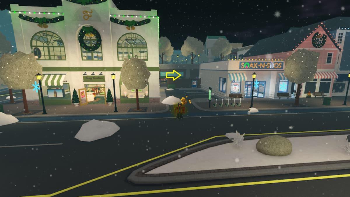 Une petite ruelle à Bloxburg