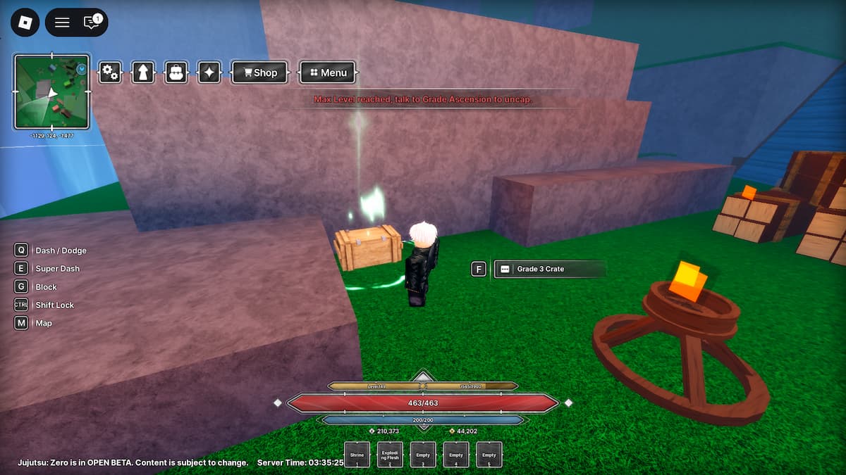 Caisses Jujutsu Zero de niveau 3