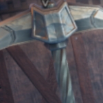 Pioche en tungstène