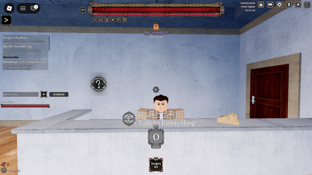 Prêteur sur gages dans Devil Hunter