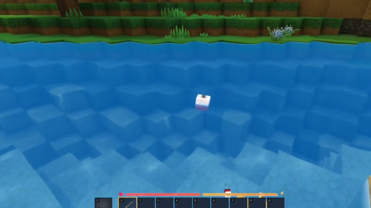 Le mod Gone Fishing dans Hytale