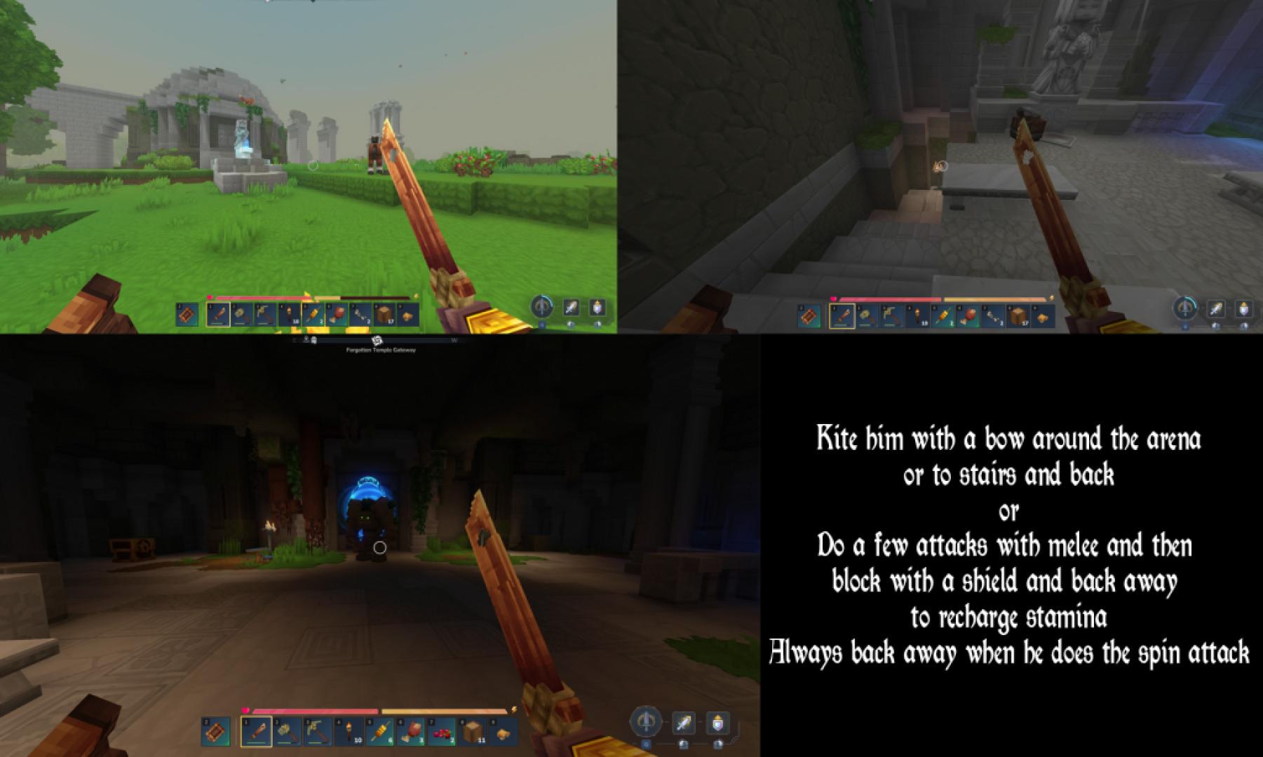 guide de la passerelle du temple oublié d'Hytale