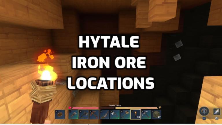 Guide des emplacements et des sites agricoles du minerai de fer Hytale