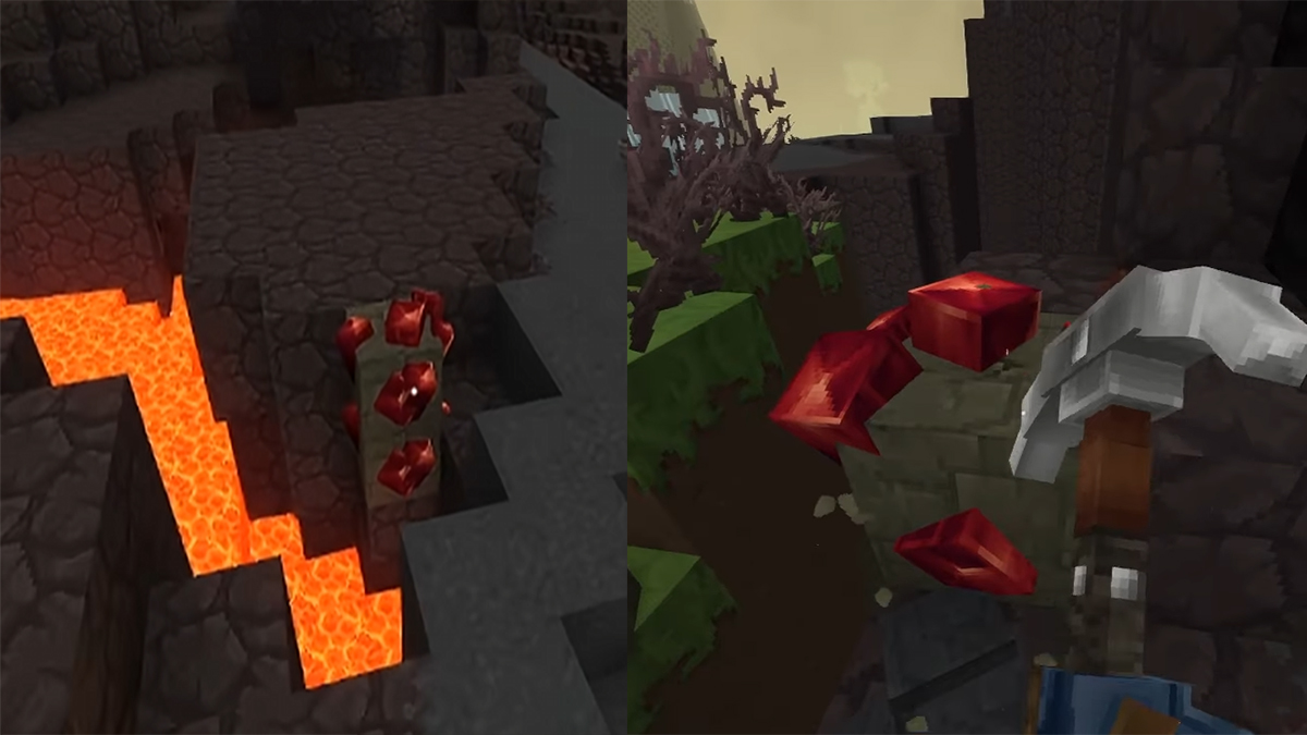 minerai d'adamantite à hytale