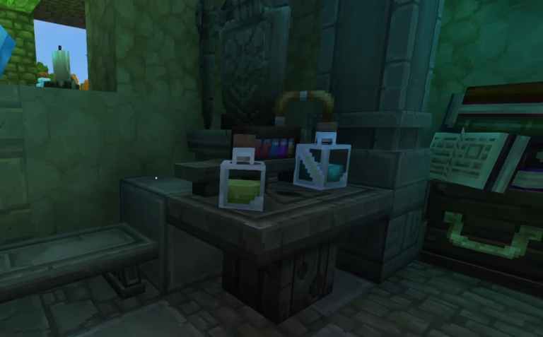 Liste de toutes les recettes de fabrication de l'établi d'alchimiste dans Hytale