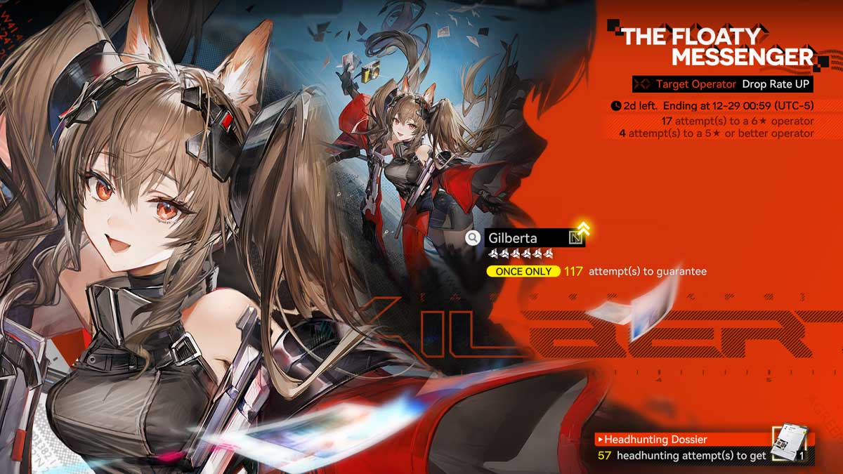 Bannière Gilberta à Endfield