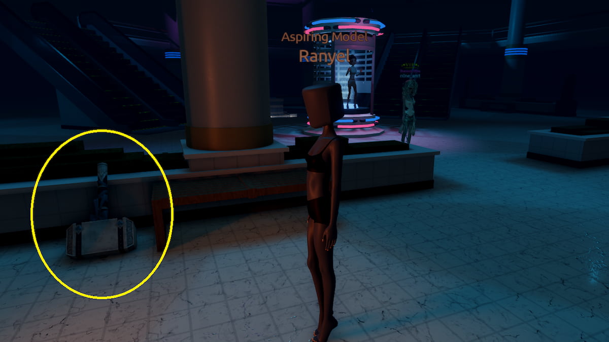 L'objet marteau dans DTI