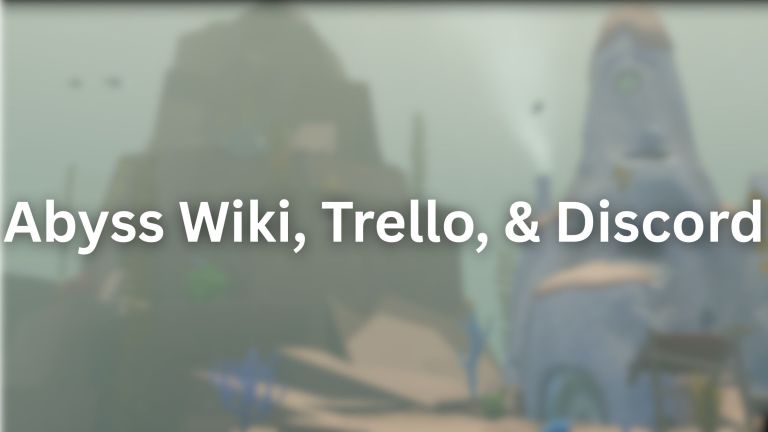 Liens Wiki Abyss, Trello et Discord