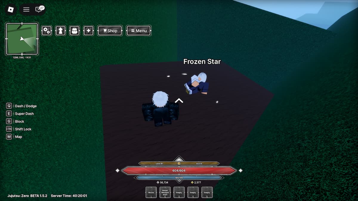 Obtenez le doigt écrasé dans Jujutsu Zero