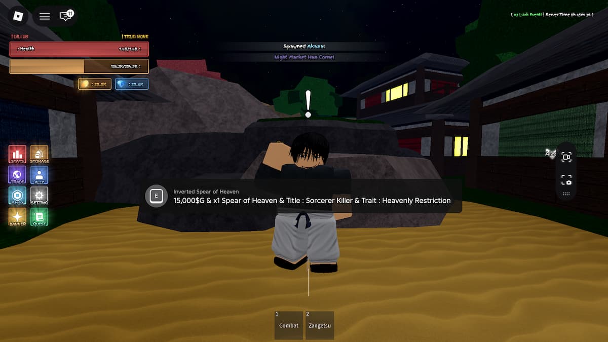 Obtenez la lance inversée du ciel dans Rogue Piece