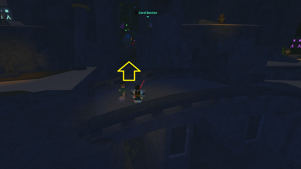 La zone d’entrée du Bastion de Corail