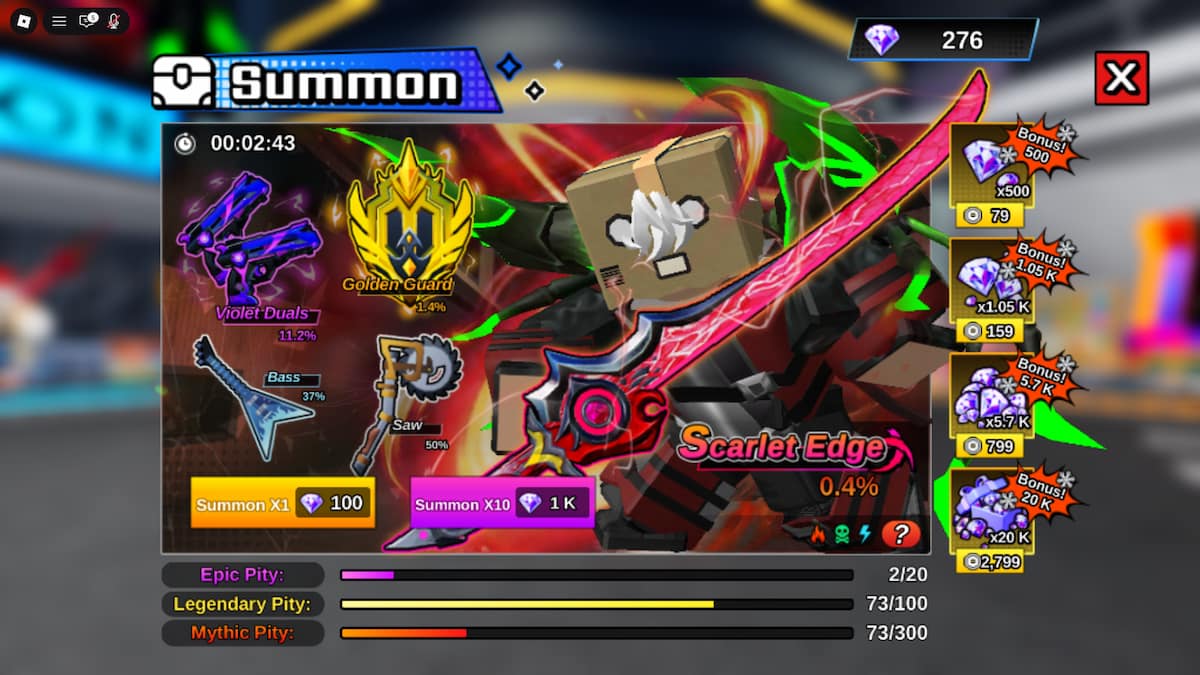 Liste des niveaux d’armes de Dungeon Hunters