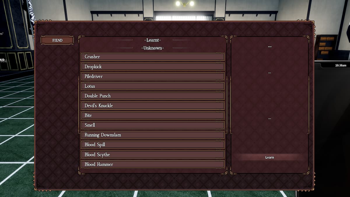 La compétence du chasseur du diable Tress