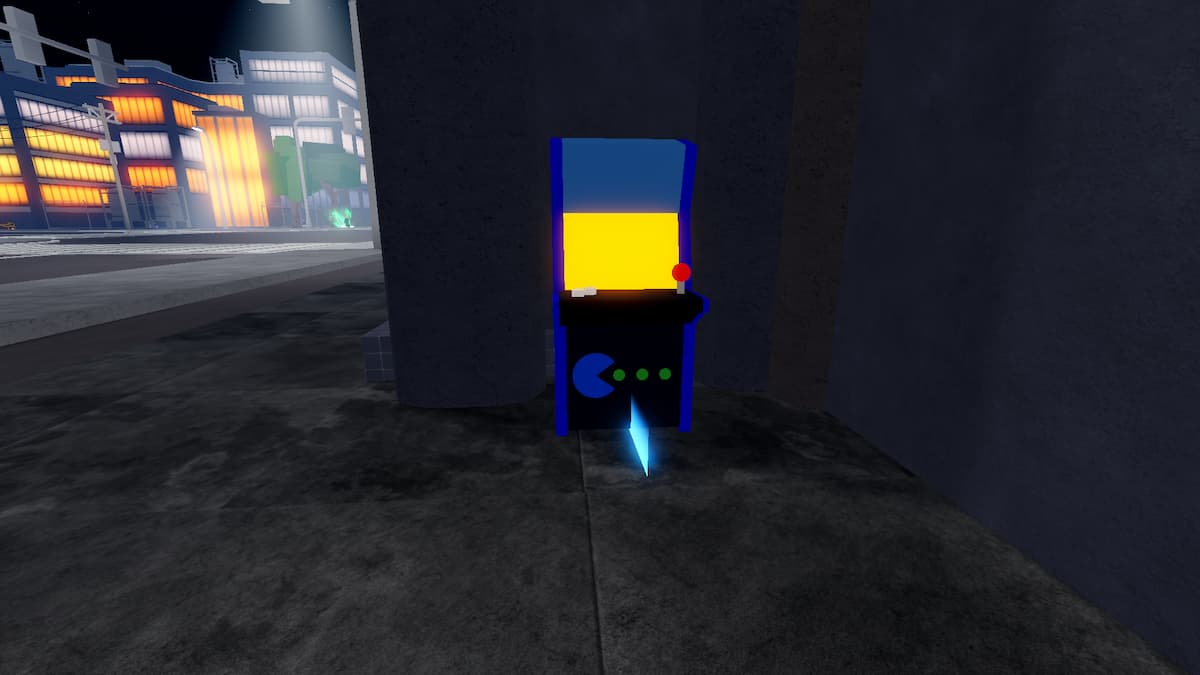 Emplacement Arcade Gacha dans Rogue Piece