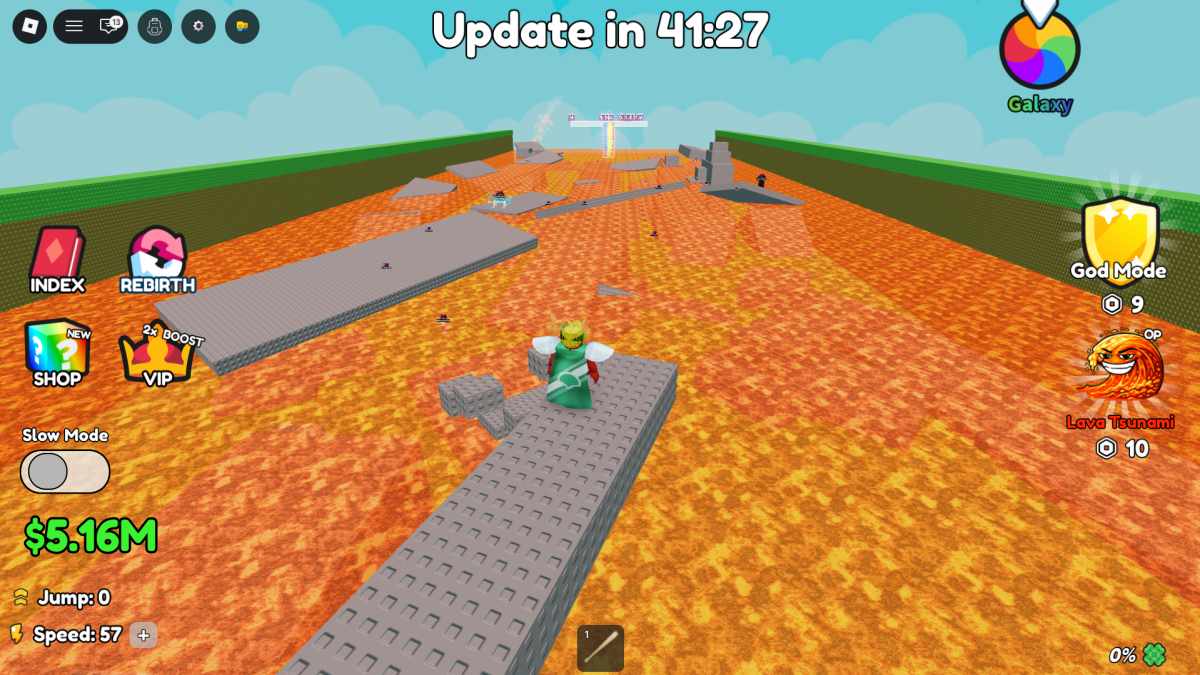 Dirigez-vous vers les hauteurs pour éviter la lave