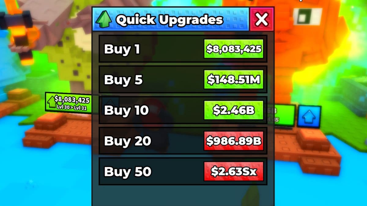 Mises à niveau rapides MFB