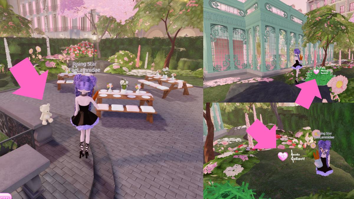 Emplacement secret de l'objet DTI