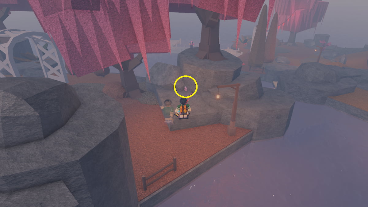 Une lanterne d'amour en poisson