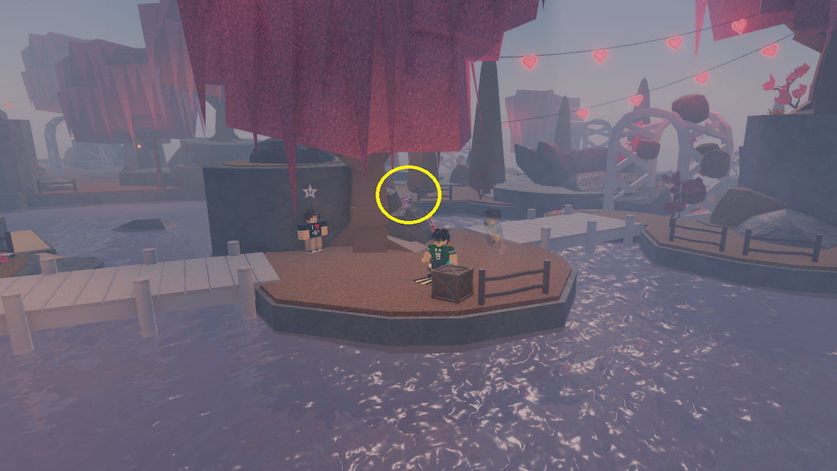 Une lanterne d'amour en poisson