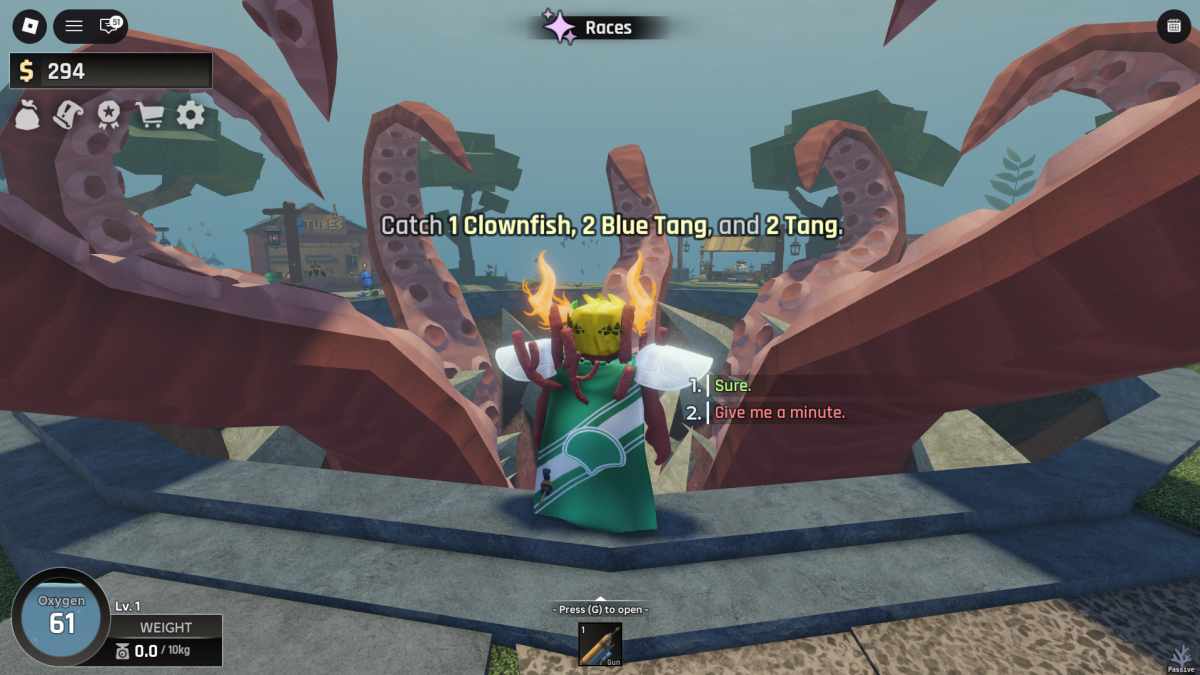 La première quête du Kraken est assez simple