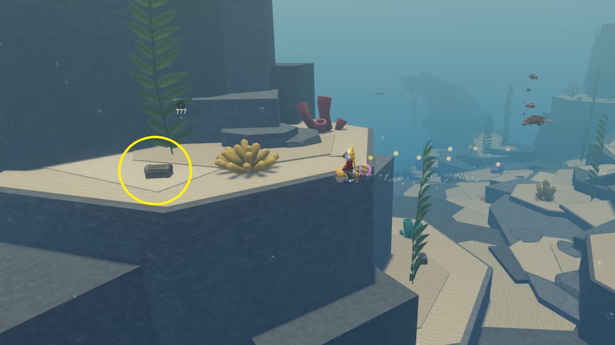 Un coffre au trésor dans les abysses