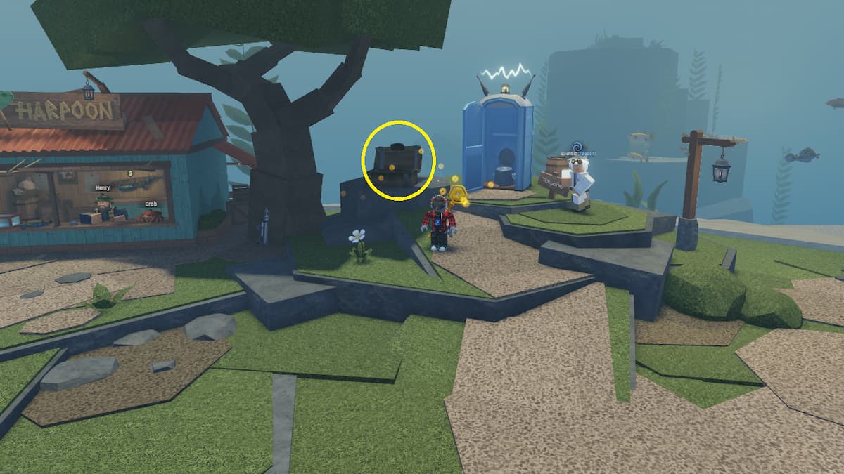 Un coffre au trésor dans les abysses