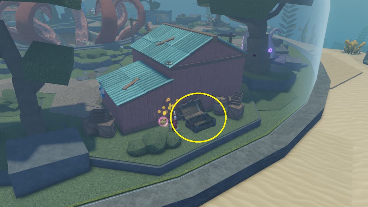 Un coffre au trésor dans les abysses