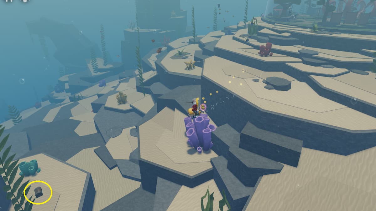 Un coffre au trésor dans les abysses