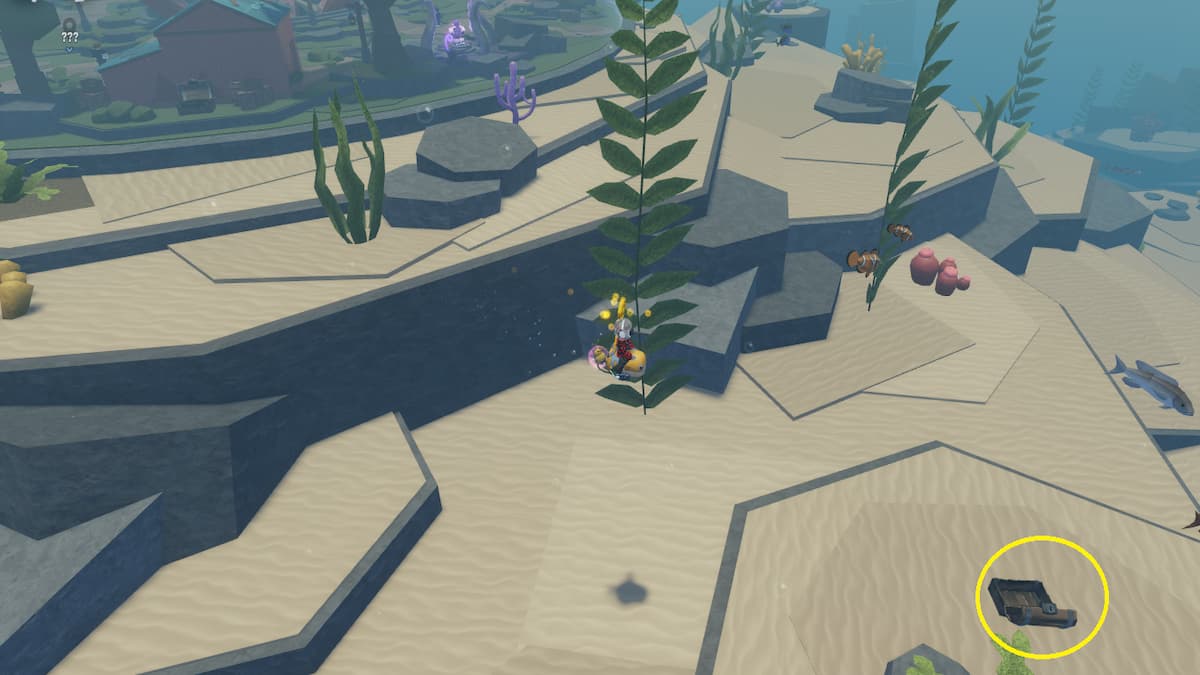 Un coffre au trésor dans les abysses