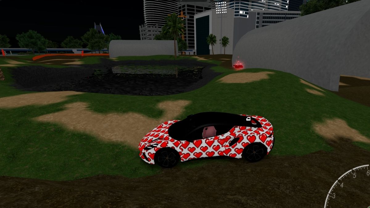 Emplacement du chemin de terre